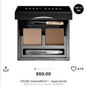 Bobbi Brown Brow Kit Cement/Birch